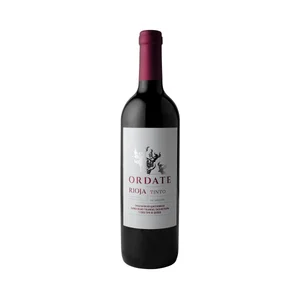 ORDATE Vino tinto con D.O. Ca. Rioja botella 75 cl.