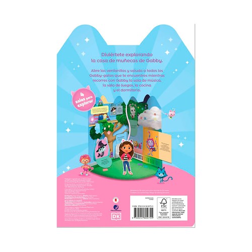 La casa de muñecas de gabby - libro carrusel. VA. DK
