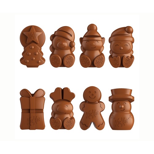 KIT KAT Figuritas icon santa 147 gr.