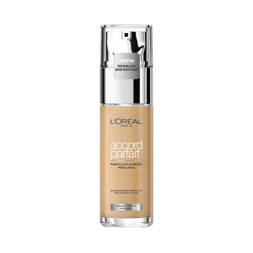 L´ORÉAL PARIS Accord parfait  tono 5 N Sable Base de maquillaje modulable con ácido Hialurónico.