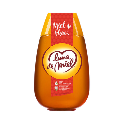 Miel de flores con dosificador LUNA DE MIEL 500 g.