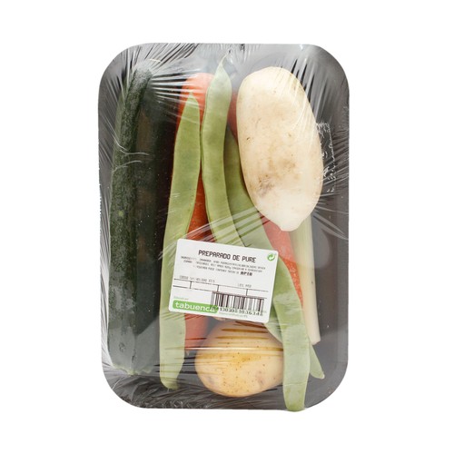 Verduras para puré bandeja de 800g.