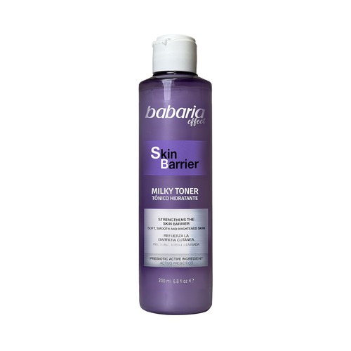 BABARIA Skin barrier Tónico hidratante con activo prebiótico para una piel suave, tersa e iluminada 200 ml.