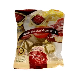 CAPRICHO ANDALUZ Aceite de oliva virgen extra monodosis 10 ml en 10 uds.