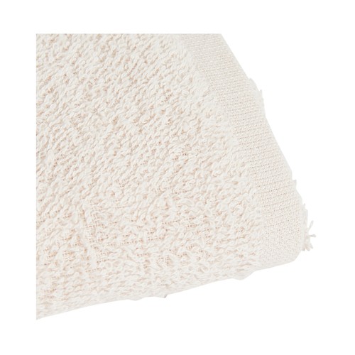 Toalla lisa de tocador beige, 300g/m² de densidad, 30x50 cm. ESSENTIAL.