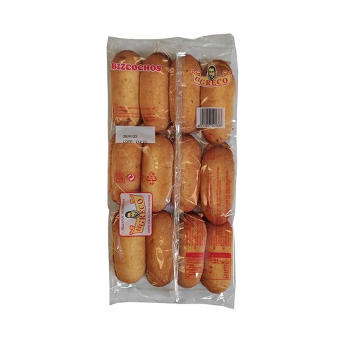 EL GRECO Bizcochos de soletilla 250 g.