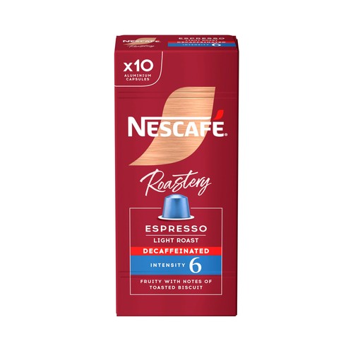 NESCAFE Café en cápsulas espresso descafeinado 10uds.