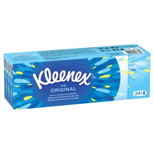 KLEENEX Pañuelos de celulosa The Original KLEENEX 24 paquetes 240 uds.