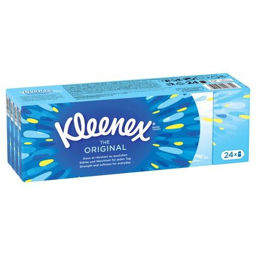 KLEENEX Pañuelos de celulosa The Original KLEENEX 24 paquetes 240 uds.