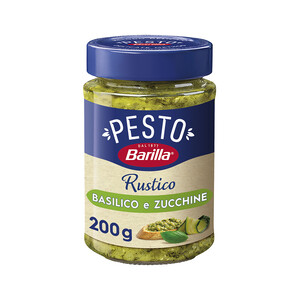 Imagen de BARILLA Salsa Pesto Rústico Basílio y Zucchine (Albahaca y Calabaza) BARILLA 200 g.
