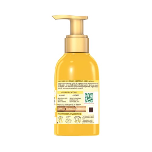 ORIGINAL REMEDIES de Garnier Sérum aclarante progresivo, para pelo rubio o con mechas 120 ml.