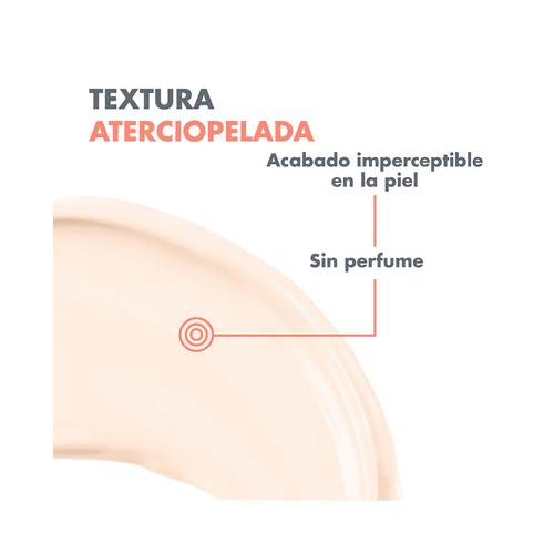 THERMALE AVÉNE Protector solar en crema, sin perfume, para pieles secas y sensibles y con FPS 50+ (muy alto) 50 ml.