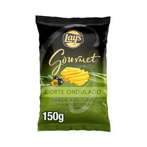Imagen de LAY'S Patatas fritas gourmet wavy oliva 150 g.