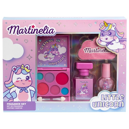 MARTINELIA Little unicorn Estuche infantil con colonia y diferentes maquillajes.