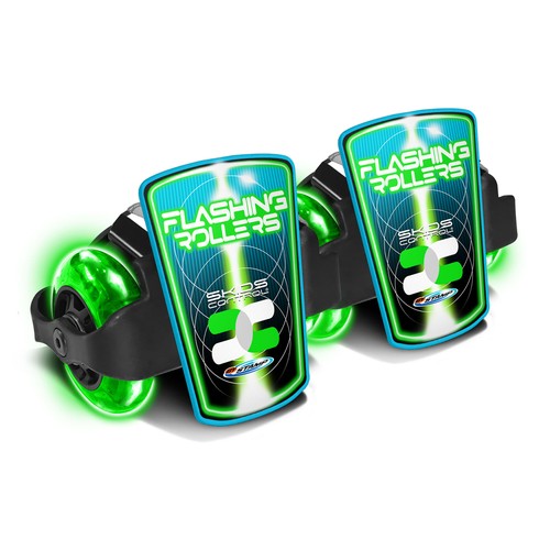 Patines ajustables con luz, SKIDS Control Stamp.