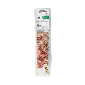 ALCAMPO CULTIVAMOS LO BUENO Tira de costillar de cerdo Ibérico al ajillo.