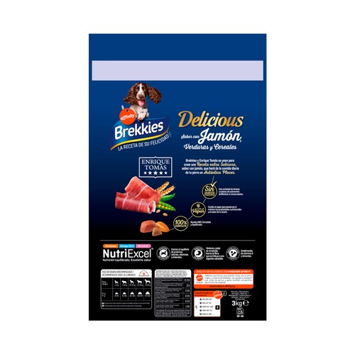 BREKKIES Alimento de perro enrique tomas 3kg