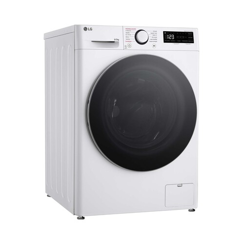 Lavadora secadora LG F2DR5S09A1W, capacidad lavado/secado: 9KG/5KG, clasificación energética: E, 1200RPM, H: 85cm,A: 60cm,F: 47,5cm.