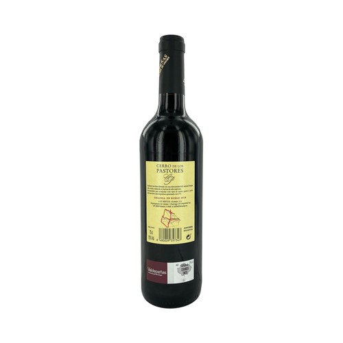 CERRO DE LOS PASTORES Vino tinto crianza con D.O. Valdepeñas botella 75 cl.