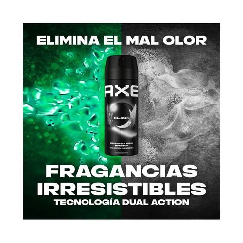 AXE Black Desodorante en spray para hombre antitranspirante hasta 48 horas 150 ml.