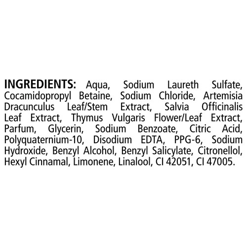 TIMOTEI Champú con extracto de hierbas alpinas, para cabello normales o débiles y apagados TIMOTEI Fresco y fuerte 400 ml.