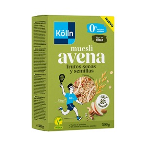 KÖLLN Muesli frutos secos y semillas 500 g.