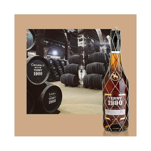 TERRY 1900 Brandy de Jerez solera reserva botella 70 cl.