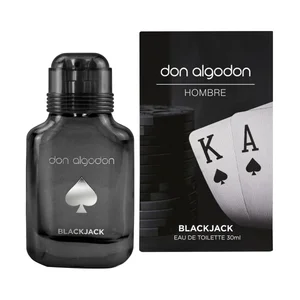 DON ALGODÓN Black jack Eau de toilette (colonia) para hombre con vaporizador en spray 30 ml.