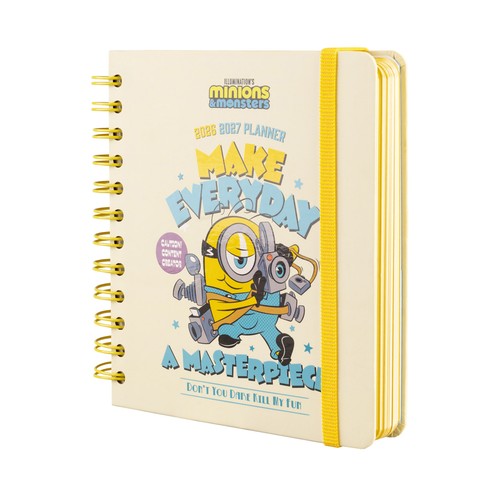 Agenda escolar 2026/2027 día página 11 meses Minions. GRUPO ERIK