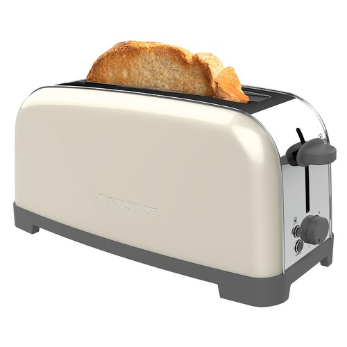 Tostador TAURUS Vintage Single Cream, 1 ranura.