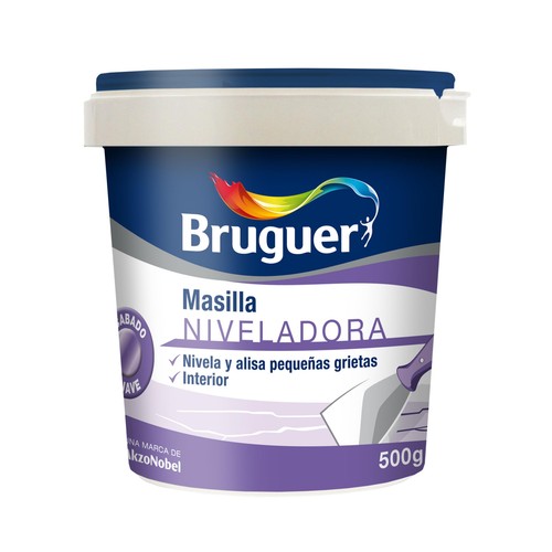 Masilla niveladora BRUGUER, 500grs.