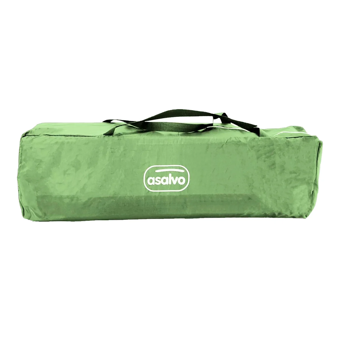 Cuna de viaje, dos ruedas con freno, hasta 15kg, diseño de erizo verde