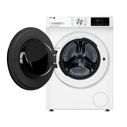 Lavadora FAGOR 5FE-10614 10KG, color blanco, clasificación energética: A, 1400RPM, H: 84,7cm, A: 60cm, F: 53,5cm