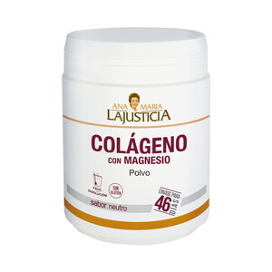 Imagen de ANA MARIA LAJUSTICIA Colágeno con magensio en polvo, de fácil disolución y sabor neutro ANA MARIA LAJUSTICIA 350 g.