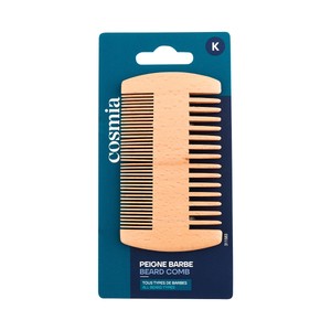 Imagen de COSMIA Peine de madera desenredante para todo tipo de barbas.