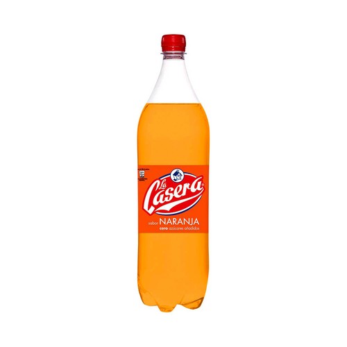 LA CASERA Refresco de naranja botella 1"5 litros