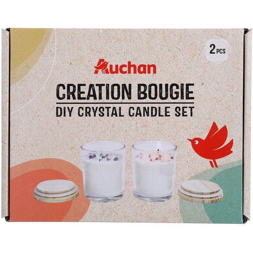 Set de velas, AUCHAN.
