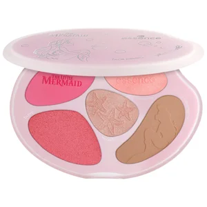 ESSENCE The little mermaid Paleta con maquillaje de diferentes colores.