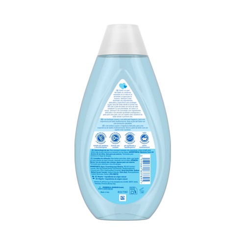 JOHNSON´S Baby Gel de baño para bebe con fórmula no llores más 500 ml.