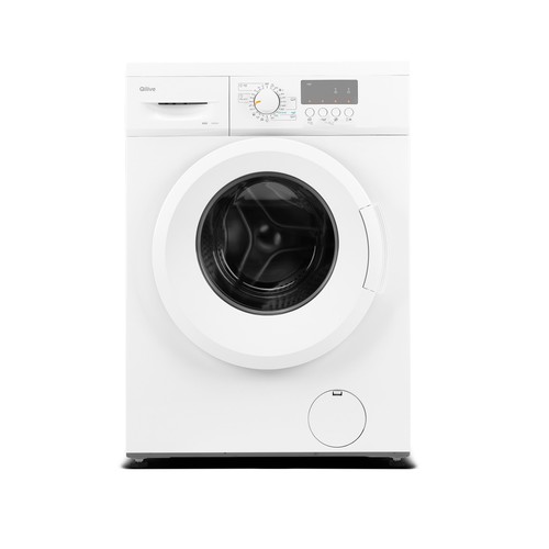 Lavadora QILIVE Q.6543 6KG, Clasificación energética: D, 1000RPM, H: 85cm, A: 60cm, F: 44cm.