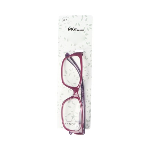 INCA FARMA Gafas de lectura unisex para presbicia (vista cansada +2,50 dioptrías) INCA FARMA.