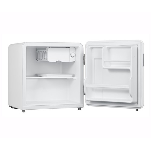 Frigorífico minibar 50cm EDESA EFS-0411 WH, color blanco, clasificación energética: E, H: 50cm, A: 48,5cm, F: 44cm, capacidad total: 47L.
