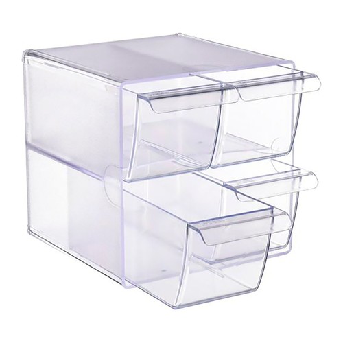 Alcampo Organizador modular 4 cajones plástico de 190x150x150mm ARCHIVO 2000