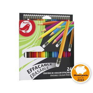 Imagen de Lapices De Coloreses Borrables 24Uds. 18Cm ALCAMPO