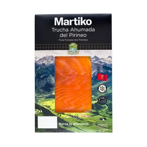 MARTIKO Trucha ahumada del Pirineo MARTIKO 80 g.