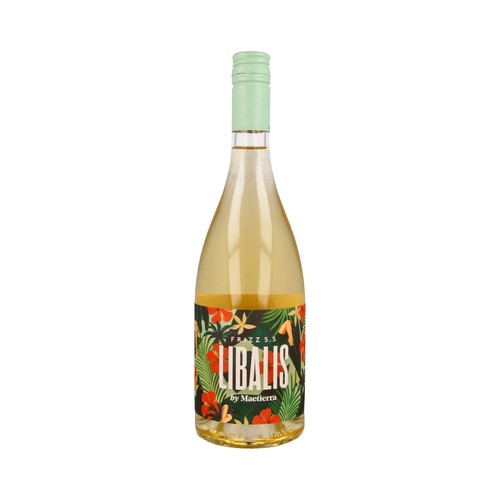 LIBALIS Vino blanco frizzante, fresco y afrutado LIBALIS botella de 75 cl.