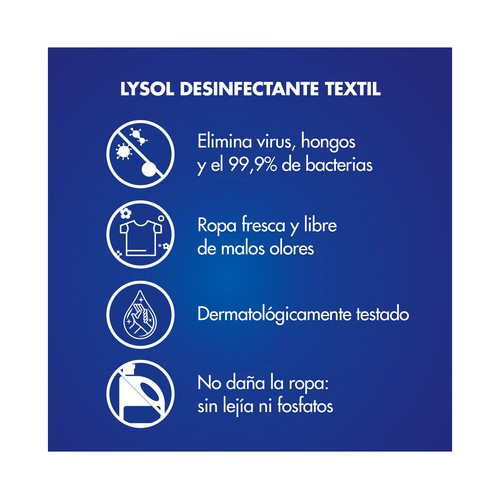 LYSOL Desinfectante textil LYSOL 1,2 l.