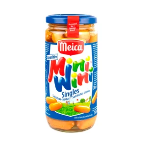 MEICA Salchichas alemana cocida frasco de 260 g.