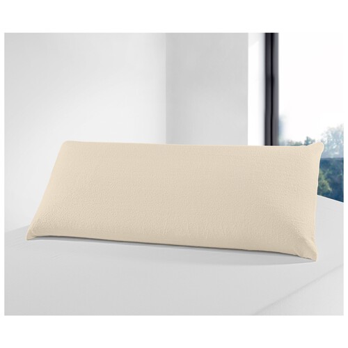 Funda protectora de almohada 80% algodón 20% poliéster, elástica antiácaros, 80 centímetros PRODUCTO ALCAMPO.