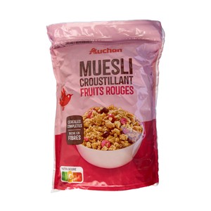 Imagen de PRODUCTO ALCAMPO Cereales muesli crujiente con frutas rojas 450 g.